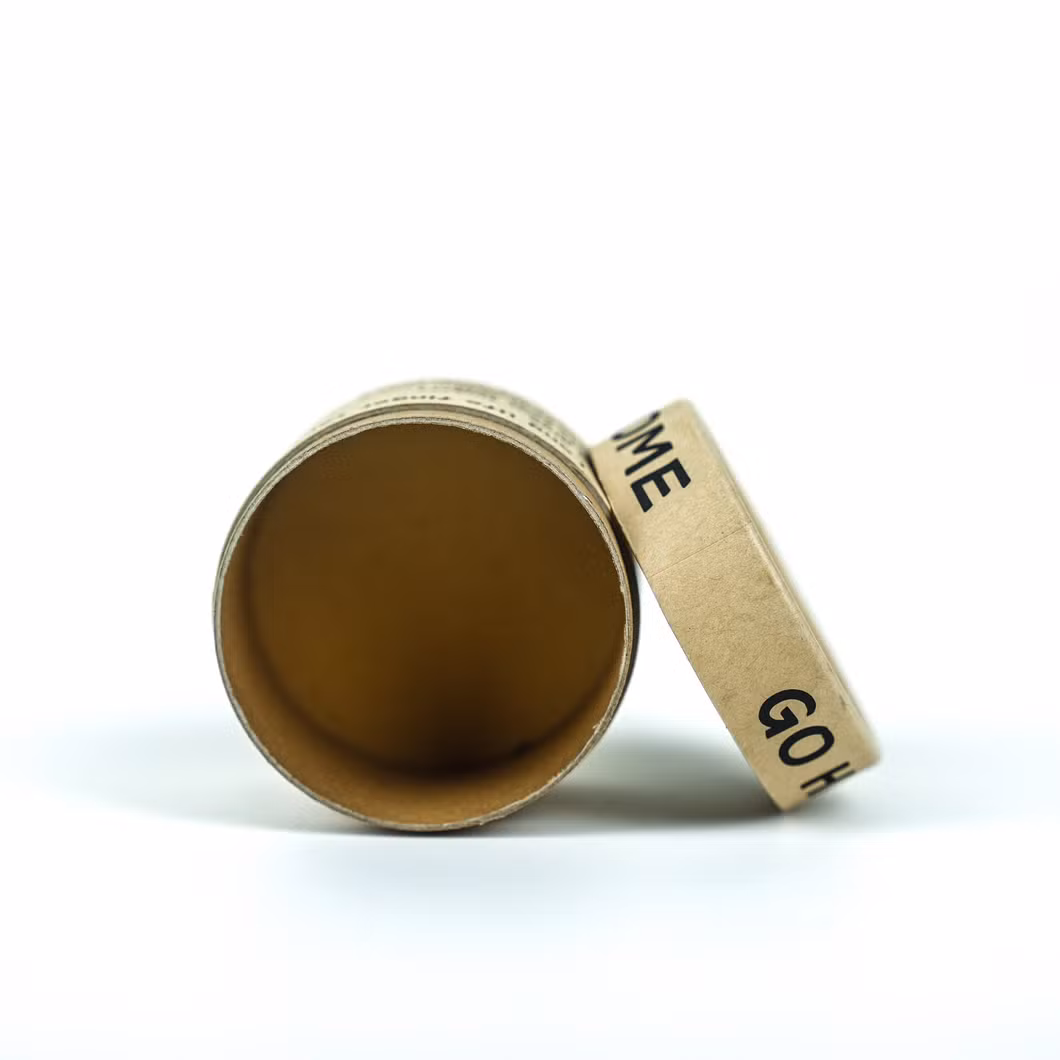 Craft Paper Packaging Box Coffee Tea Packaging Cylinder Box Tube Food Round Cylinder Cardboard
