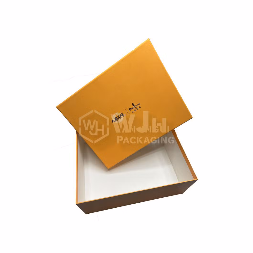 OEM Custom 210GSM/230GSM Thickness Pinky/Purple/Grey Available Color Brown Paper Gift Box