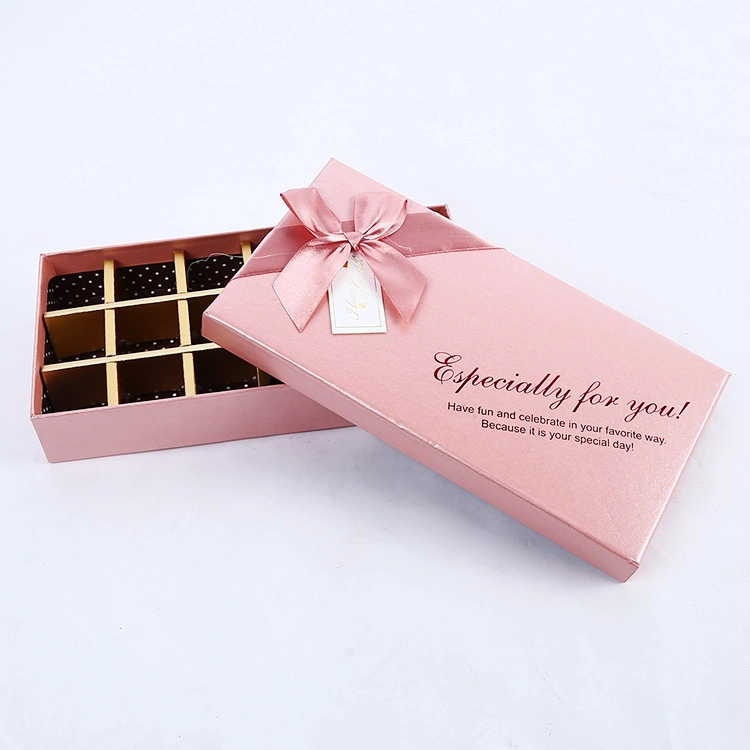 High Quality Romantic Valentine&prime;s Day Candy Chocolate Display Box for Wedding Christmas Party, Luxury Paper Lid and Base Packaging Gift Box Paper-Gift-Box