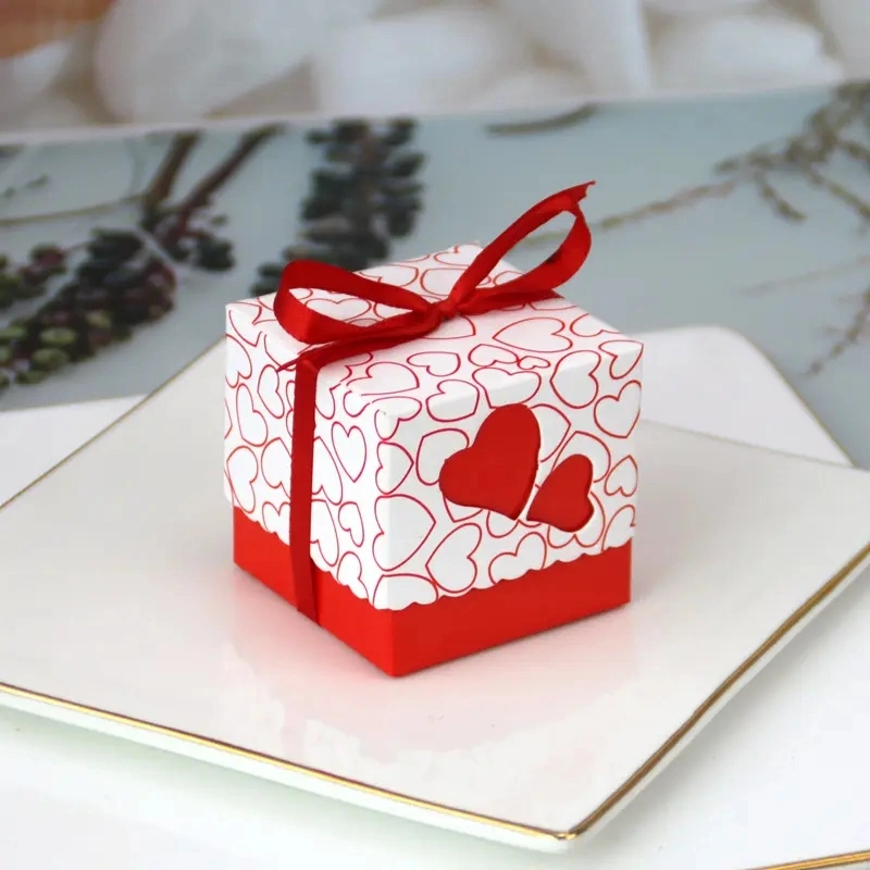 Wedding Birthday Candy Decorative Packaging Small Favor Sweet Gift Paper Box