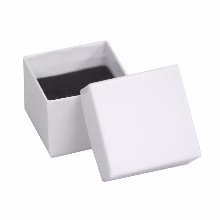 100% Recycled Paperboard Gift Box Glossy and Matte Finish Rigid Craft Hard Box Paper Box Cardboard Gift Jewelry Boxes with Lid and Base for Packaging