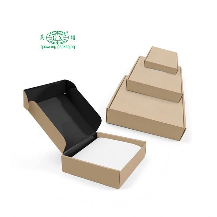 Wholesale Custom Colored Shipping Packaging Jewelry Gift Kraft Paper Boxes Personalized Box