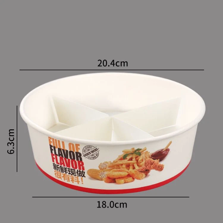 Wholesale Custom Printed Takeaway Paper Containers Burger French Fries Popcorn Fried Chicken Cake Food Packaging Box