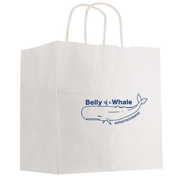 Premium Cake Takeout Kraft Paper Bag for Bakery with Logo