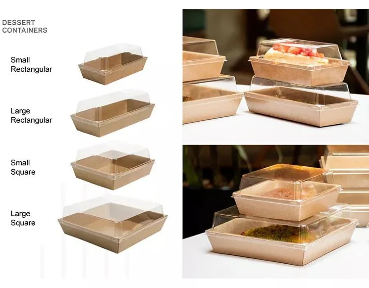 Biodegradable Large Clamshell Hamburger Box Takeaway Hot Dog Paper Packaging Burger Box