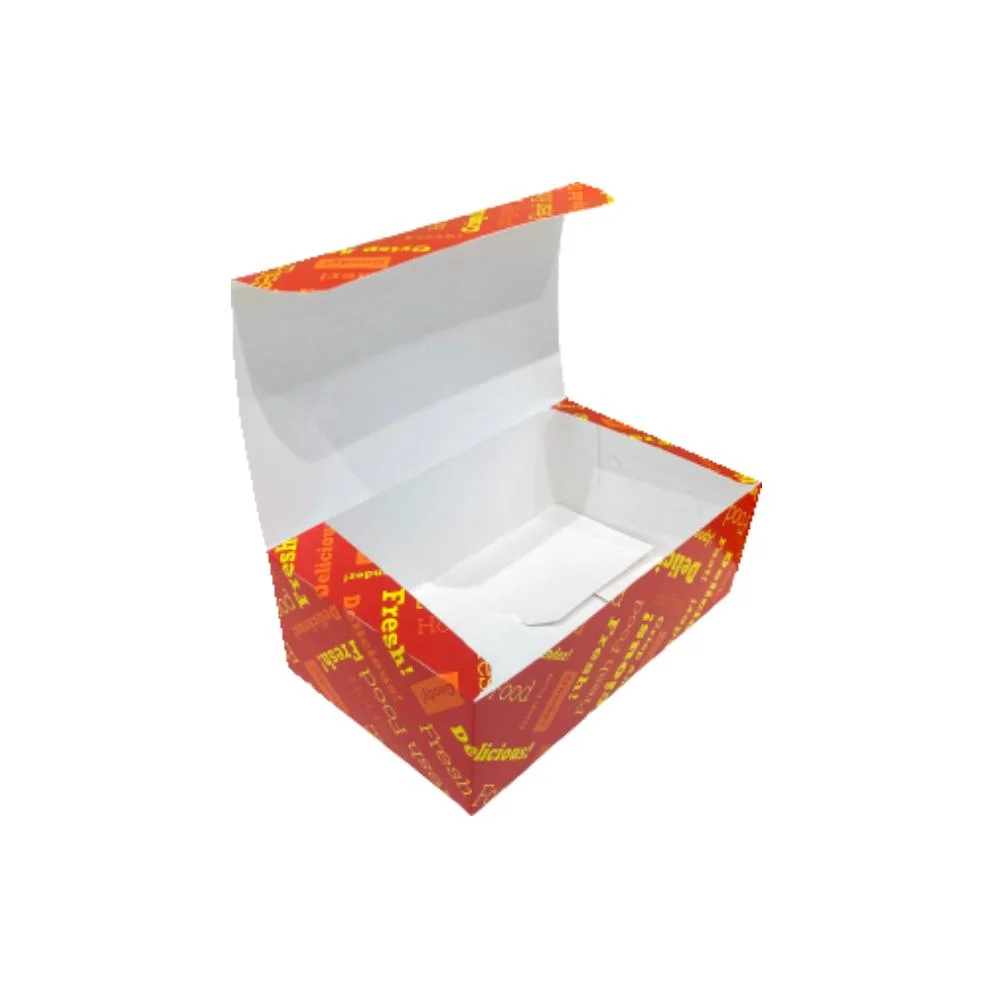 230GSM White Cardboard Paper/Snack Box with Your Own Logo