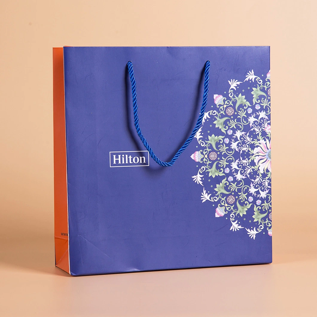 Custom Wholesale Printing Logo Paper Shopping Gift Kraft Bag for Jewelry Packaging