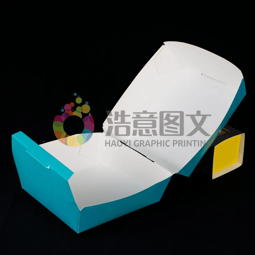 China Wholesale Custom Kraft Paper Food Takeaway Hamburger Packaging Box