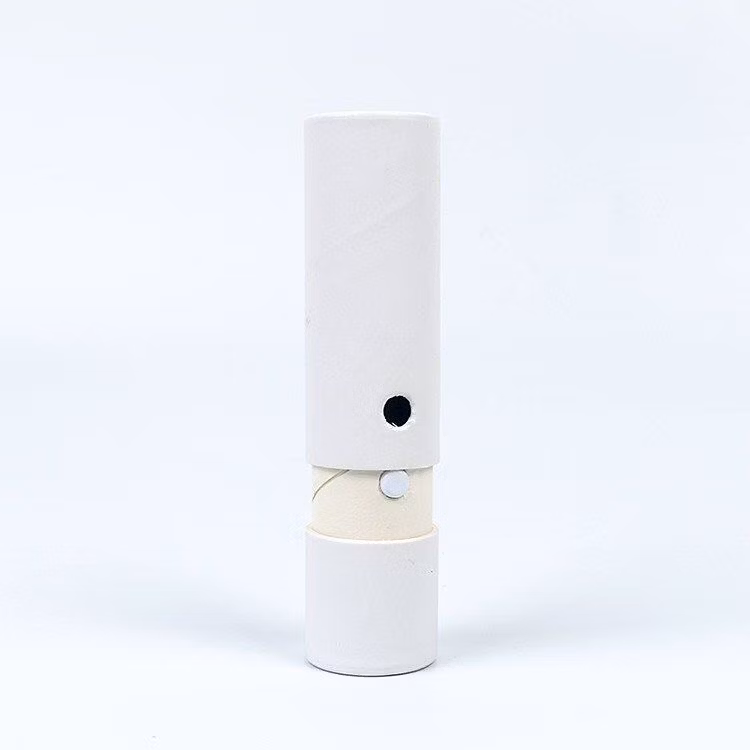 Biodegradable Round Paper Tube Custom Cardboard Gift Boxes Kraft Paper Boxes with Lids for Gifts