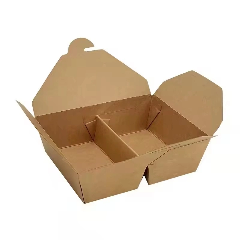 Wholesale Custom Logo Printed Brown Kraft Paper Pizza Box Food Packaging Container Box