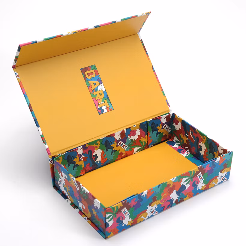Luxury Design Custom Printing Paper Cardboard Baby Blanket Clothes Gift Packaging Decorative Mini Suitcase Box