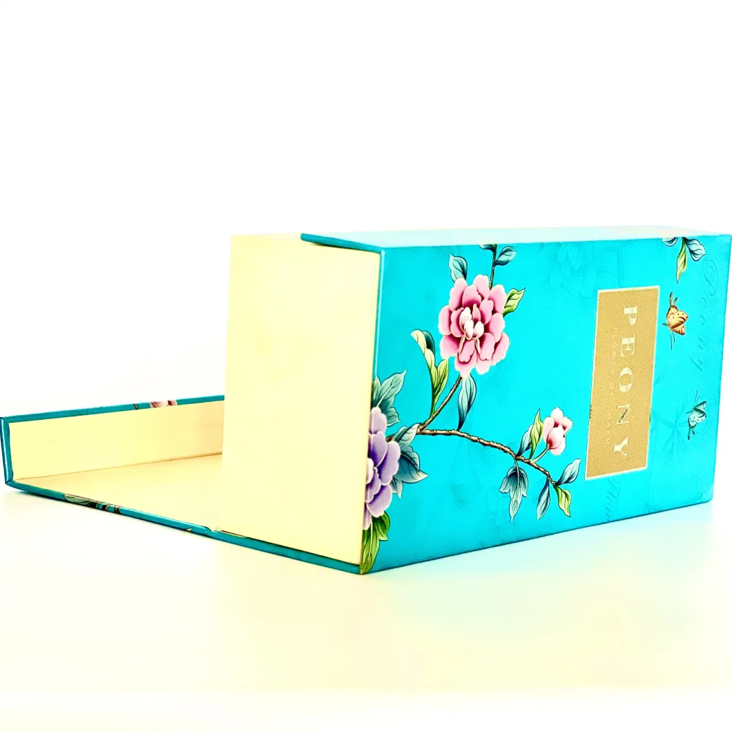 Custom Packaging Storage Packing Rectangle Green Food Corrugated Cardboard Paper Folding Box