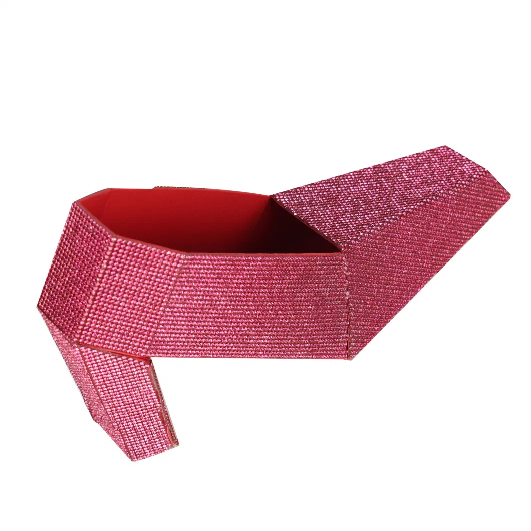 Custom Storage Packaging Gift Shoe Shaped Color Corrugated Cardboard Paper Jewelry Packing Box