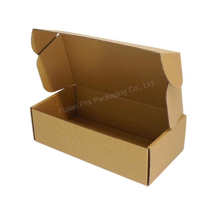 Kraft Brown Paper Corrugated Packaging Aircraft Custom Corrugated Box for Gift Mailer Shipping