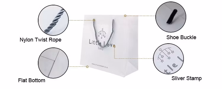 Paper Bag Custom Print Shopping Paper Bag for Sale