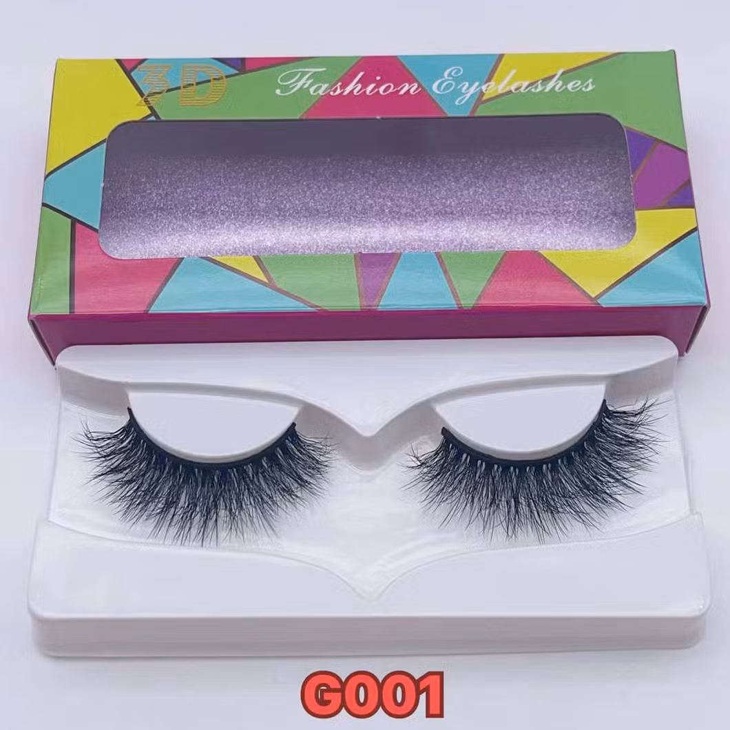 Halloween Faux Mink Eyelashes Glitter Decorated Mink Eyelashes Sequin Silk Lashes Butterfly Eyelash with Packaging Box