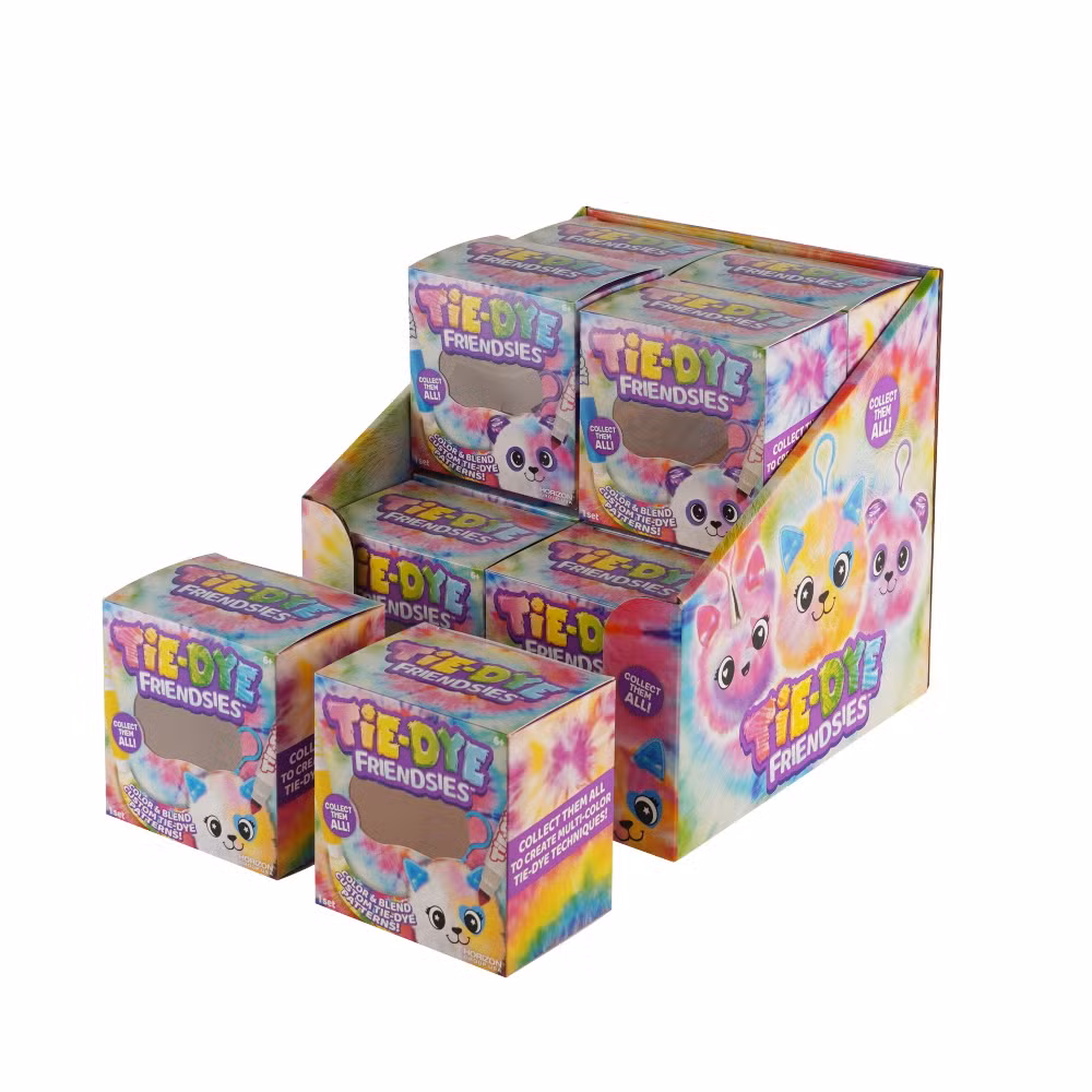 Custom Logo Printed Corrugated Paper Toy Retail Product Packaging PDQ Display Box
