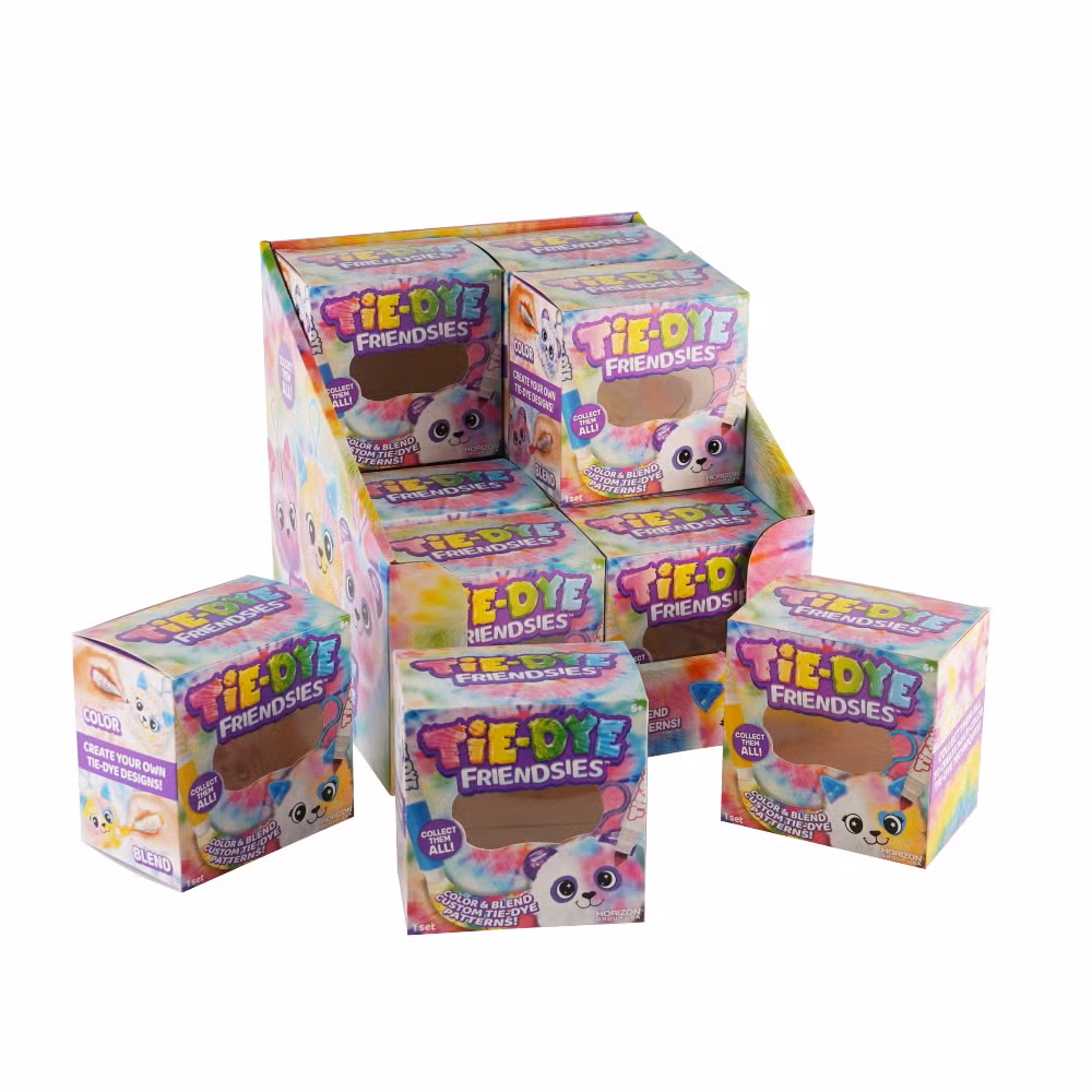Custom Logo Printed Corrugated Paper Toy Retail Product Packaging PDQ Display Box