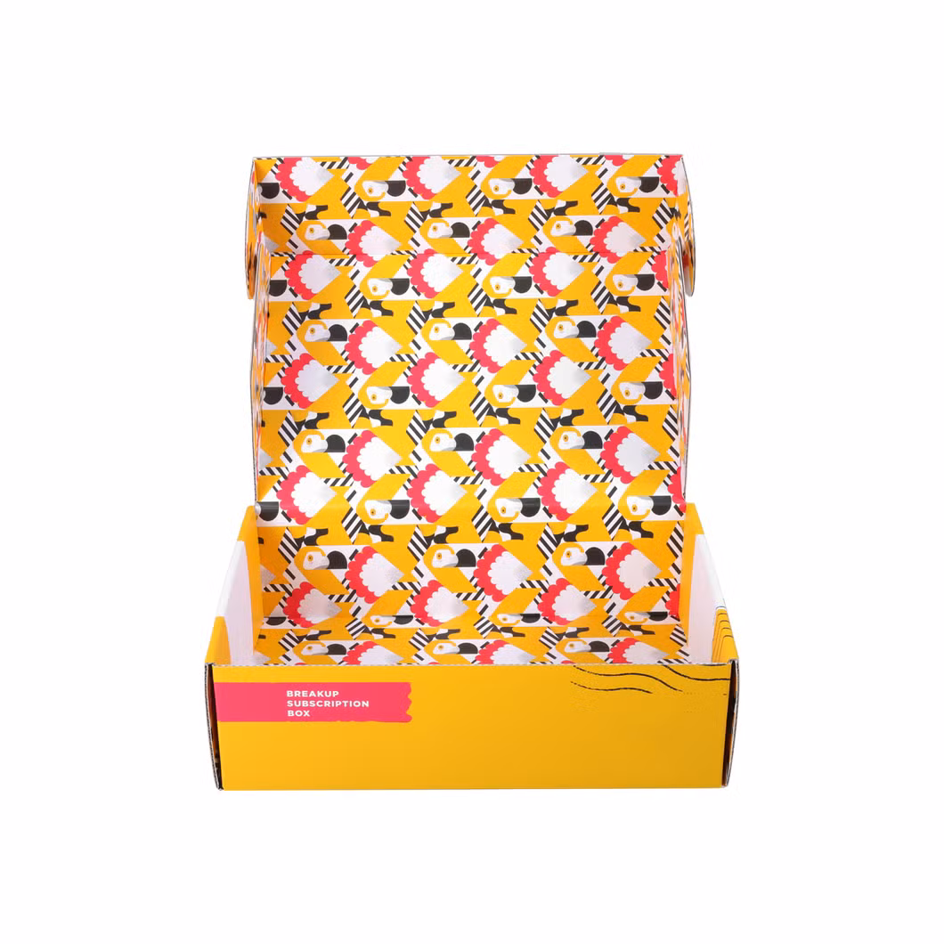 Customized Logo, Personalized E-Commerce, Postal Color, Cosmetics, Corrugated Packaging, and Shipping Paper Boxes for Mail Carriers