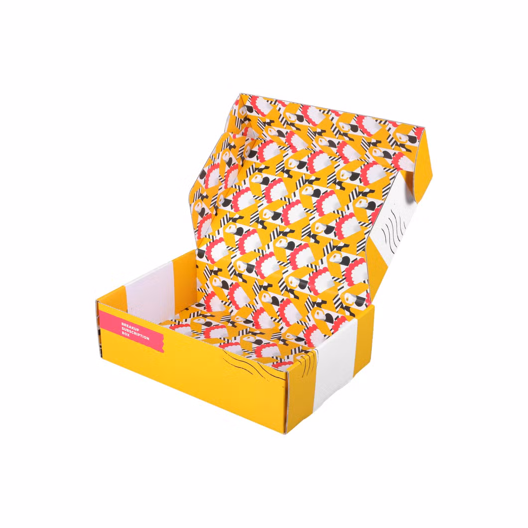 Customized Logo, Personalized E-Commerce, Postal Color, Cosmetics, Corrugated Packaging, and Shipping Paper Boxes for Mail Carriers