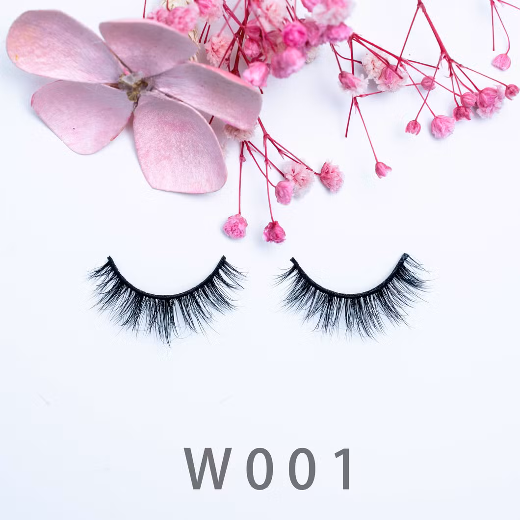 Halloween Faux Mink Eyelashes Glitter Decorated Mink Eyelashes Sequin Silk Lashes Butterfly Eyelash with Packaging Box