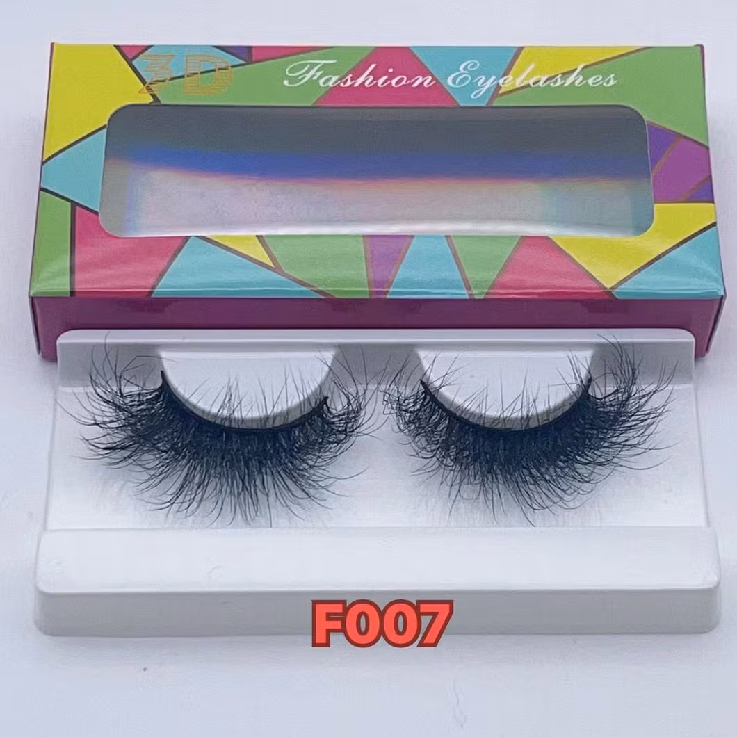 Halloween Faux Mink Eyelashes Glitter Decorated Mink Eyelashes Sequin Silk Lashes Butterfly Eyelash with Packaging Box