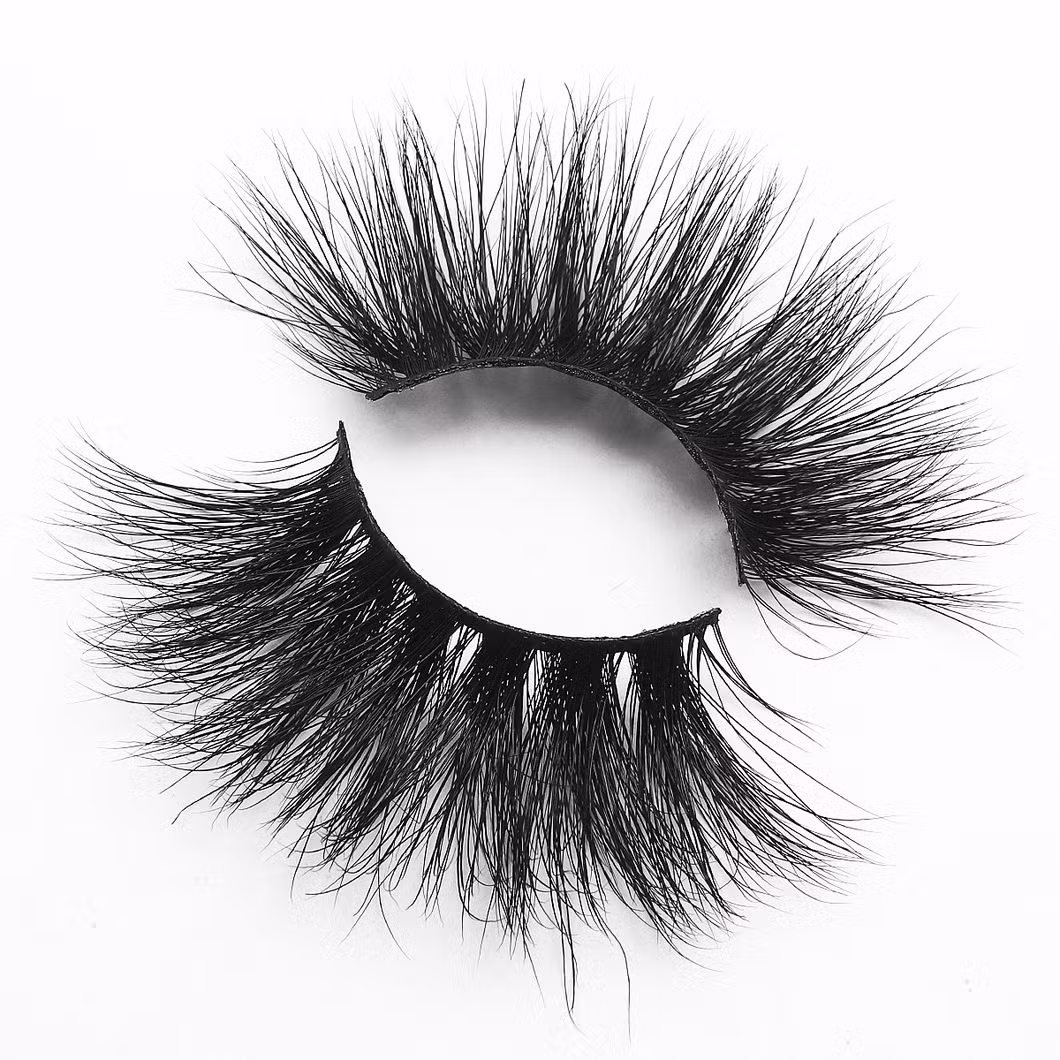 Klon05 Eyelash Eyelashes Free Sample Custom Fluffy Eyelash Packing 25mm Private Label Silk False Eyelashes Container 3D Mink Lashes Dropshipping