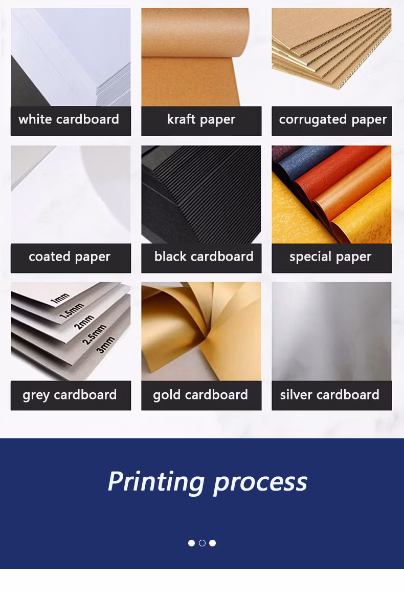 Personalized Holographic Foil Paper Cardboard Box Customized for Vanishing UV Coating Printing Gift Packaging Boxes