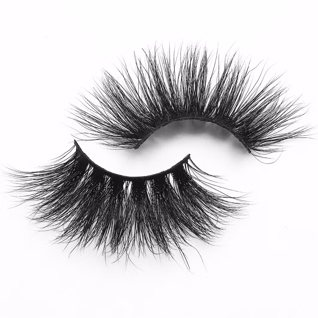 Klon05 Eyelash Eyelashes Free Sample Custom Fluffy Eyelash Packing 25mm Private Label Silk False Eyelashes Container 3D Mink Lashes Dropshipping