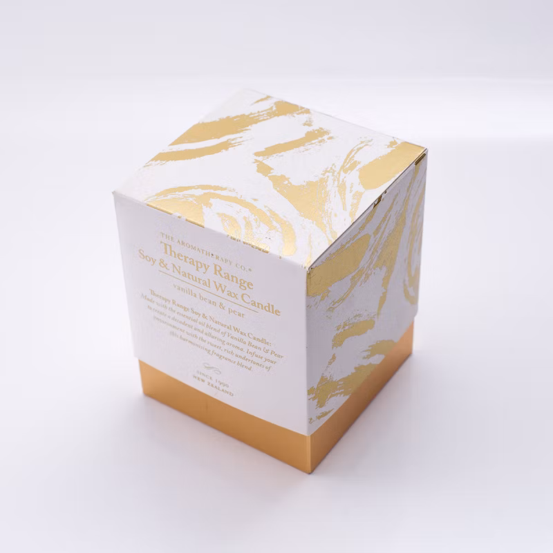 Personalized Holographic Foil Paper Cardboard Box Customized for Vanishing UV Coating Printing Gift Packaging Boxes