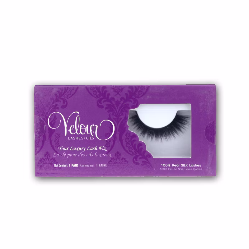 High Quality Cardboard Paper One Pair of Fake Eyelashes Box with Window