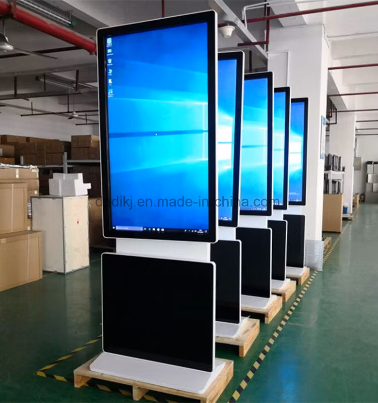 Dedi 47inch Digital Signage Totem 55 Inch LCD Touch Screen Stands