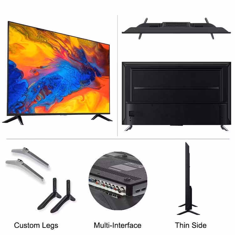 Iq Smart TV Interactive Touch Display Screen 32 43 50 55 65 Inch Android LED USB Classroom Glass Frame Time RAM DDR Support VGA