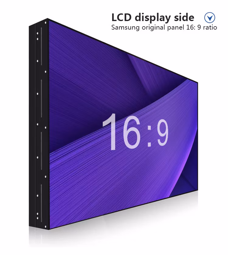Touch Screen Narrow Bezel 3.5mm Splicing Screen Advertising Monitor Wall Video Display