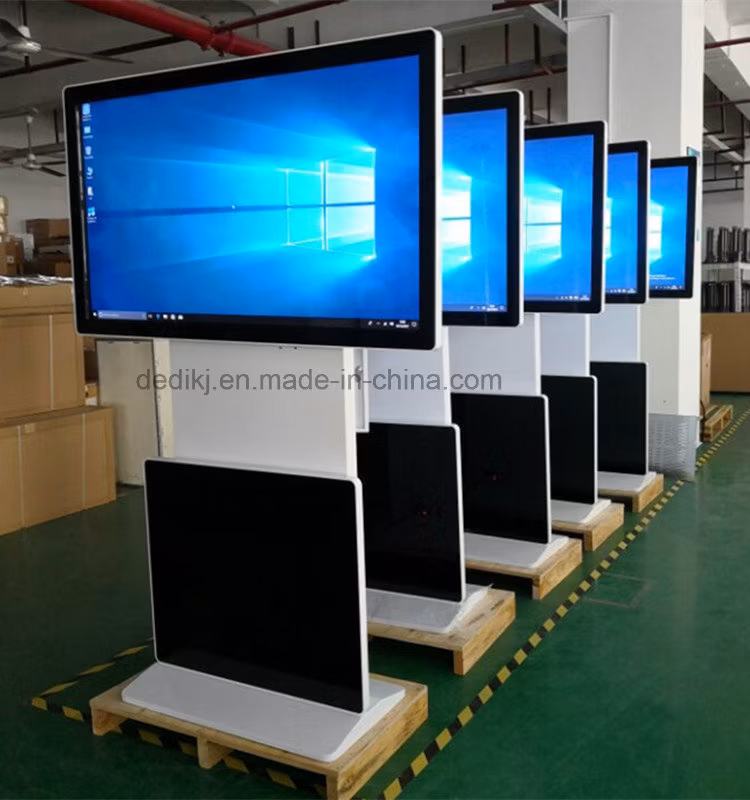 Dedi 47inch Digital Signage Totem 55 Inch LCD Touch Screen Stands
