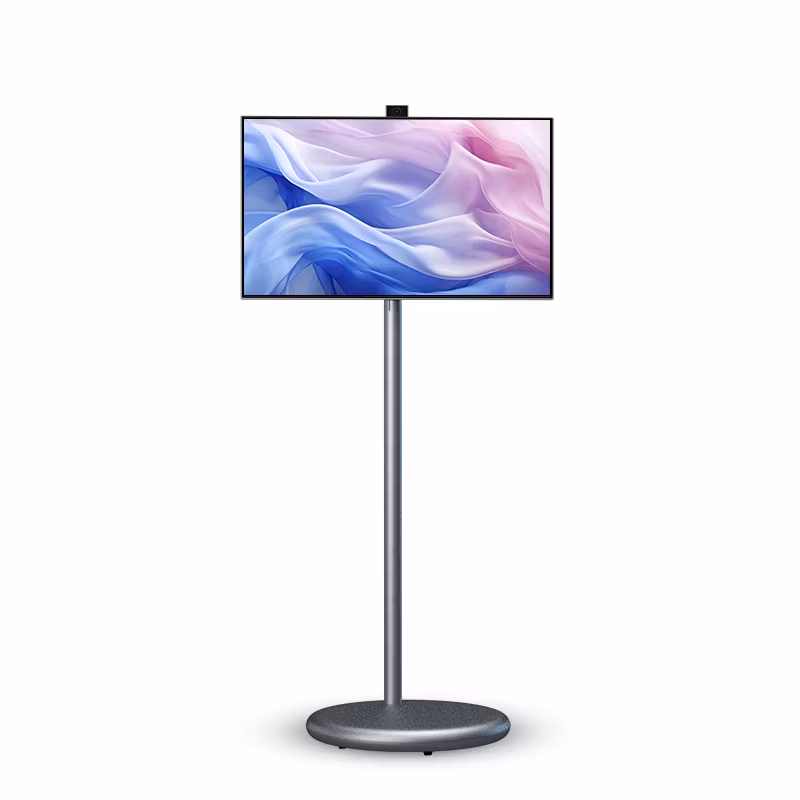 H01 27" Front Camera 8-Core CPU Android OS 6g+128g Built-in Battery Smart Mobile TV Rotation Monitor