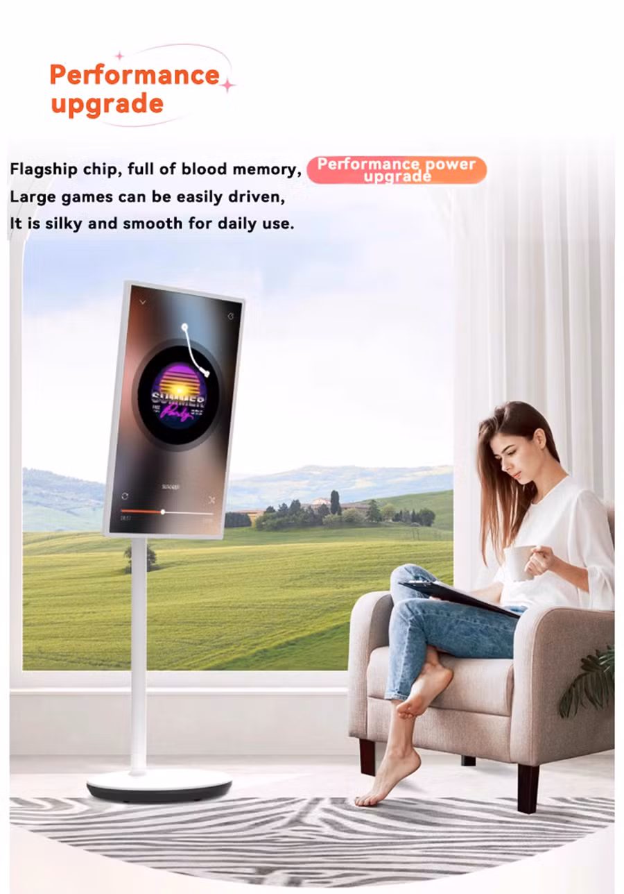 32 27 21.5 Inch Monitor Digital Signage Touch Screen Android 12 Smart TV Display Portable Monitor Screen
