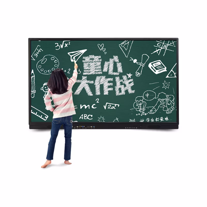 85" Interactive Touchscreen TV 4K Resolution with Android and Window OS for Digital School
