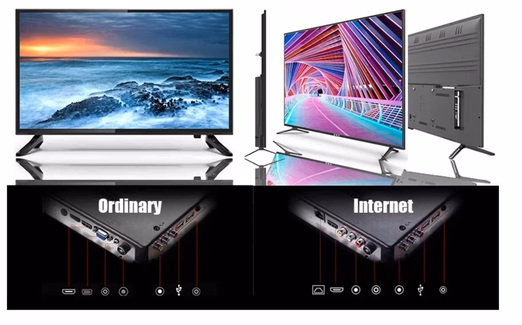 32 50 65 Inch Screen TV Television Wi-Fi Android Smart TV 4K