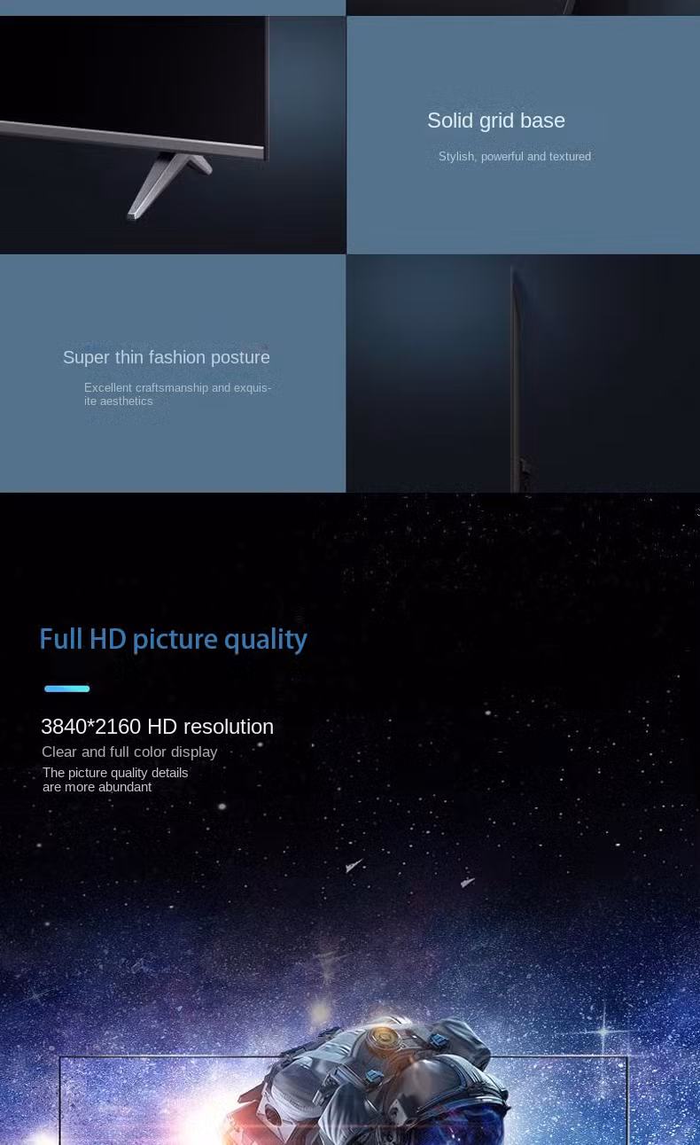 Android System 32 Inch Smart TV Best Quality 43 50 55 65 Inch OLED TV 4K HD Television Large TV Screen