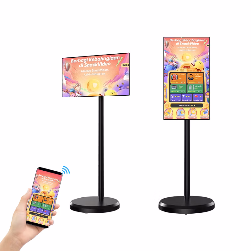 Touch Screen Advertising Monitor 21.5 27 32 Inch Android TV Elevision Portable for Home Business Gaming Smart TV