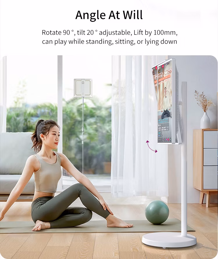 Metafit 32 Inch Portable Incell HD Touch Display IPS Screen Rotate USB WiFi Stanbyme TV for Work Studying