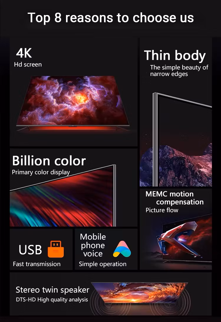 32 Inch LED Smart TV LCD Touch Flat Screen Full HD LED TV Digital TV