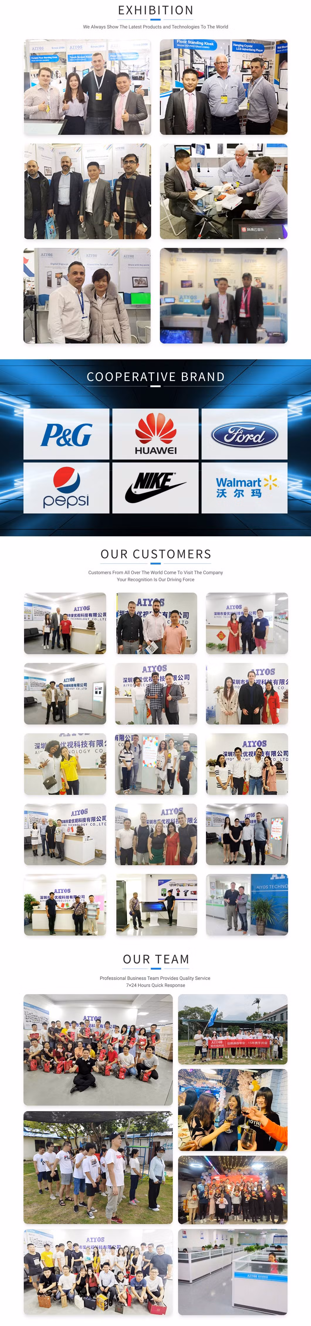 High Brightness Vertical Commercial Digital TV with Build-in Capacitive Touch Panel Long-Time Supply Digital Board for Hospital/Bank/Retail Shop