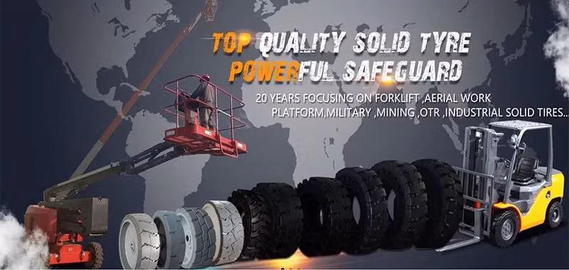 OTR Mining Solid Tire 23.5-25 for Loader and Ports Factory Direct Sells OTR Tires 17.5-25 Tires for Excavators with Cheap Price