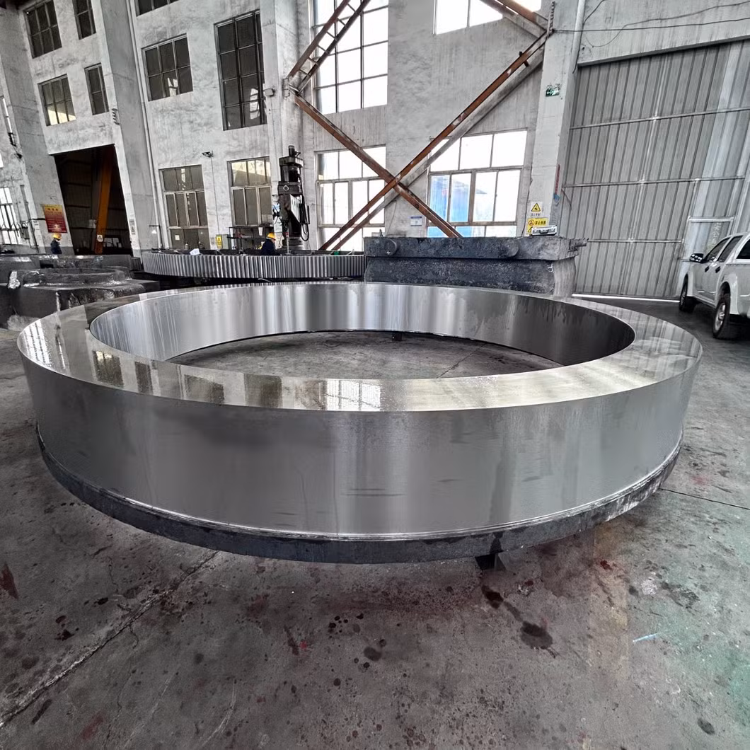 Custome Kiln Tyre Cement Plant Equipment Parts Best Price Riding/Living Ring Live Tire Cooler Dryer Casting Steel Parts Supplier