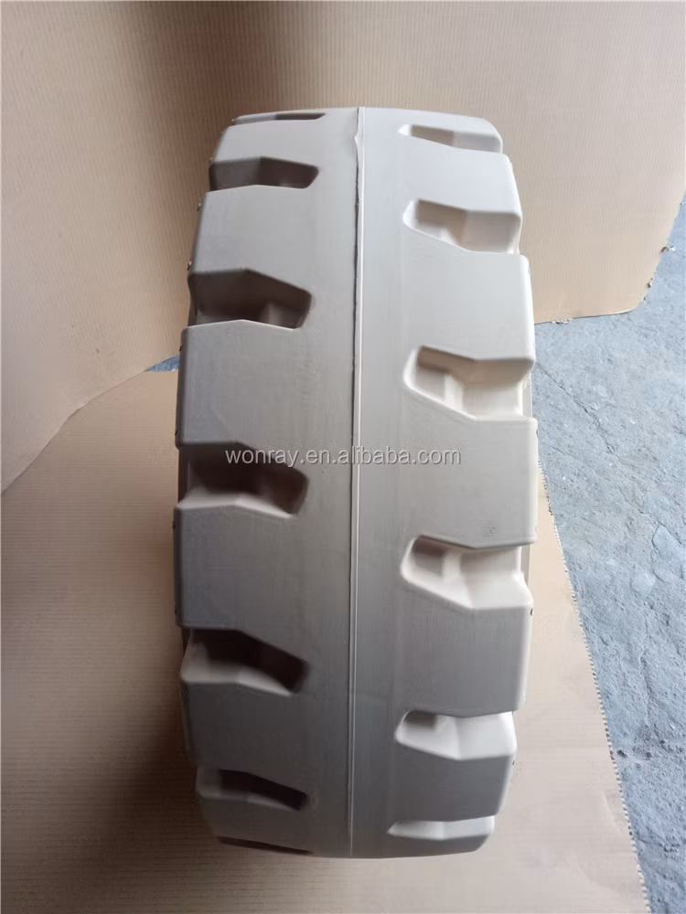 Wholesale Mini Skid Steer Loader White Skid Steer Industrial Solid Tyre 10X16.5 12X16.5 Non-Marking Studded Tires