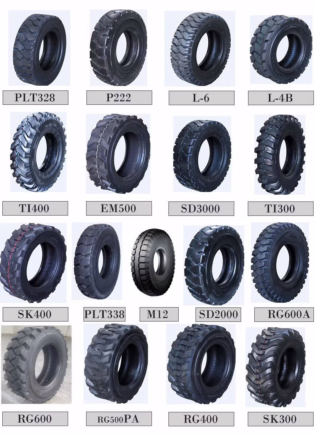 OTR Mining Solid Tire 23.5-25 for Loader and Ports Factory Direct Sells OTR Tires 17.5-25 Tires for Excavators with Cheap Price