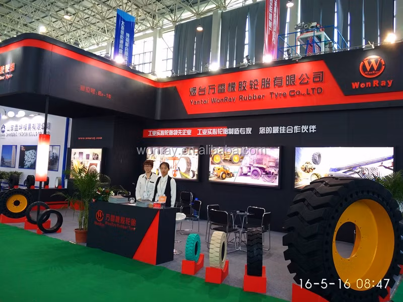 Wholesale Mini Skid Steer Loader White Skid Steer Industrial Solid Tyre 10X16.5 12X16.5 Non-Marking Studded Tires