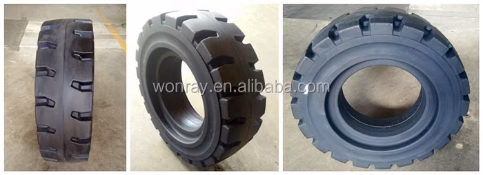 Wholesale Mini Skid Steer Loader White Skid Steer Industrial Solid Tyre 10X16.5 12X16.5 Non-Marking Studded Tires